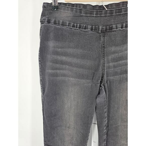GUESS Women's Black Pull on Match Fit Mid Rise Blended Jegging Jeans Size L - Picture 2 of 7